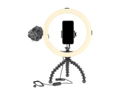 Joby, Vloggingkits & Gimbals, Joby Beamo Ring Light Complete Kit, Produkte & Wohnen