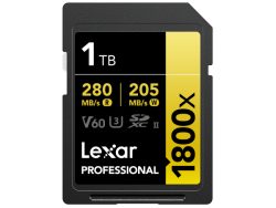 Lexar, SD Speicherkarten, Lexar 1800x UHS-II SDXC 1TB Gold, Produkte & Wohnen