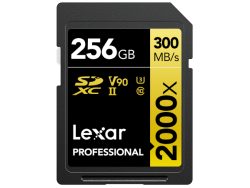 Lexar -  LSD2000256G-BNNNG Speicherkarte 256 GB SDXC Klasse 10, 256 GB