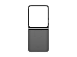 Samsung, Schutzhüllen, Samsung Flip 6 Silicone Case Gray, Produkte & Wohnen
