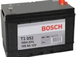 BOSCH, Fahrzeugbatterie, Starterbatterie Bosch 12V/105Ah/800A LxBxH 330x172x238mm/S:9, AUTO & BIKE, 0 092 T30 520 T3 052