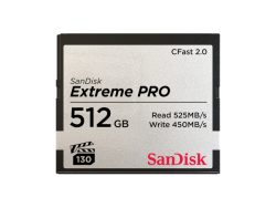 Sandisk, CFast Speicherkarten, Sandisk CFast ExtremePro 525MB/s 512GB, Produkte & Wohnen