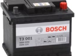 BOSCH, Fahrzeugbatterie, Starterbatterie Bosch 12V/45Ah/300A LxBxH 207x175x175mm/S:0, AUTO & BIKE, 0 092 T30 010 T3 001
