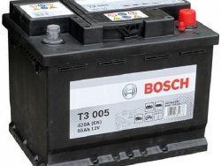 BOSCH, Fahrzeugbatterie, Starterbatterie Bosch 12V/55Ah/420A LxBxH 246x175x190mm/S:0, AUTO & BIKE, 0 092 T30 050 T3 005