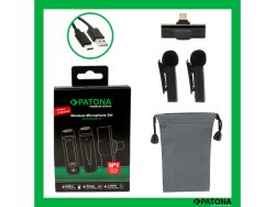 Patona, Licht & Mikrofon, Patona Wireless 2 Lavalier USB-C Set, Produkte & Wohnen