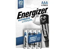 Energizer Batterie Ultimate Lithium FR03 AAA 1250 mAh Lithium (Li) 1.5 V 4 Stück
