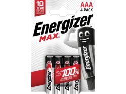 ENERGIZER Batterien Max AAA 1.5V LR03/AM4 4 St&uuml;ck