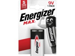 ENERGIZER Batterie Max 9V 6LR61/6AM6/5 1 St&uuml;ck