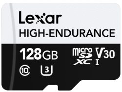 Lexar, microSD Speicherkarten, Lexar micro SDHC High Endurance 128GB, Produkte & Wohnen