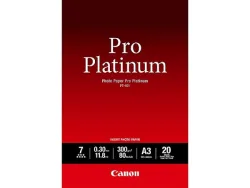 CANON Pro Platinum Photo Paper A3 PT101A3 InkJet glossy 300g 20 Blatt