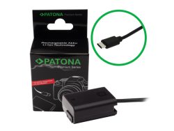 Patona, Spannungswandler, Patona USB-C Input Akku-Adapter NP-FW50, Produkte & Wohnen