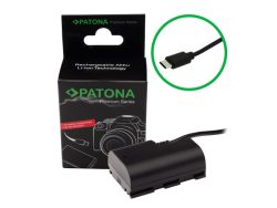 Patona, Spannungswandler, Patona USB-C Input Akku-Adapter LP-E6NH, Produkte & Wohnen