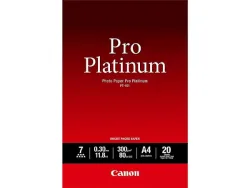CANON Pro Platinum Photo Paper A4 PT101A4 InkJet glossy 300g 20 Blatt