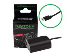 Patona, Spannungswandler, Patona USB-C Input Akku-Adapter BLK-22, Produkte & Wohnen