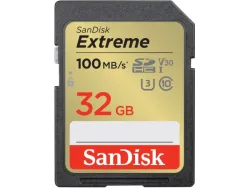 Sandisk, SD Speicherkarten, SanDisk Extreme 100MB/s SDHC 32GB V30, Produkte & Wohnen
