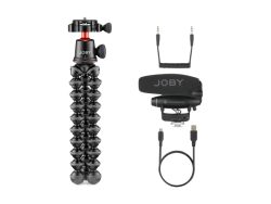 Joby - GorillaPod PRO Vlogging kit, Rot Bunt, One Size