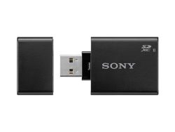 Sony - MRWS1 UHS-II SD Card Reader, Schwarz, 12 TB