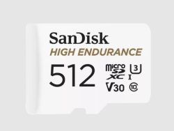 Sandisk, PRODUKTE, SanDisk microSDXC High Endurance 512GB, Produkte & Wohnen