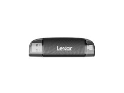 Lexar, Lesegeräte & Adapter, Lexar Dual Slot Card USB A/C Reader, Produkte & Wohnen