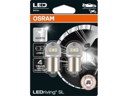 OSRAM, Ersatzleuchtmittel,  LED Retrofit Cool White 6000K 12V BA15s, AUTO & BIKE, 5007DWP-02B
