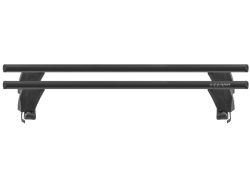 MENABO, Lastenträger & Zubehör, Dachträger Delta XL schwarz Set 2 Stück + Fusssatz, AUTO & BIKE, 000125400000 8003168047148