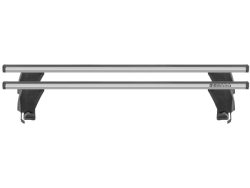 MENABO, Lastenträger & Zubehör, Dachträger Delta M silber Set 2 Stück + Fusssatz, AUTO & BIKE, 000125100000 8003168047100
