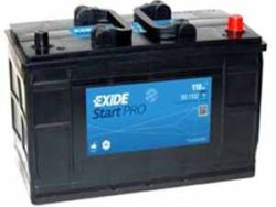 Exide, Fahrzeugbatterie,  StartPRO 12V/110Ah/750A LxBxH 349x175x235mm/B1/S:0, AUTO & BIKE, EG1102 61097