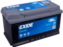 Exide, Fahrzeugbatterie,  Excell 12V/80Ah/700A LxBxH 315x175x175mm/B13/S:0, AUTO & BIKE, EB802
