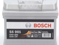 BOSCH, Fahrzeugbatterie, Starterbatterie Bosch 12V/52Ah/520A LxBxH 207x175x175mm/S:0, AUTO & BIKE, 0 092 S50 010 S5 001
