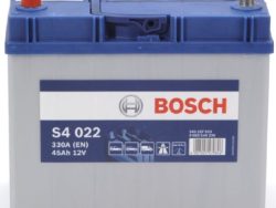 BOSCH, Fahrzeugbatterie, Starterbatterie Bosch 12V/45Ah/330A LxBxH 238x129x227mm/S:1, AUTO & BIKE, 0 092 S40 220 S4 022