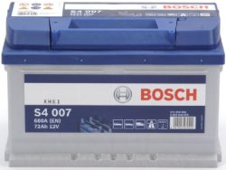 BOSCH, Fahrzeugbatterie, Starterbatterie Bosch 12V/72Ah/680A LxBxH 278x175x175mm/S:0, AUTO & BIKE, 0 092 S40 070 S4 007