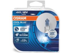 OSRAM, Ersatzleuchtmittel,  COOL BLUE BOOST Duo Box H1 12V 80W P14.5s, AUTO & BIKE, 62150CBB-HCB