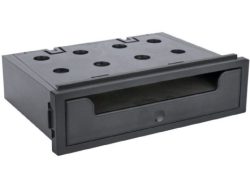 Phonocar, Autoradio Zubehör, Ablagefach universal mit Wireless Ladung 2DIN - ISO, AUTO & BIKE, 05733