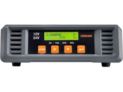 OSRAM, Fahrzeugbatterie Ladegeräte, BATTERYcharge PRO Batterieladegerät 12-24V / 30A, AUTO & BIKE, OSCP3024