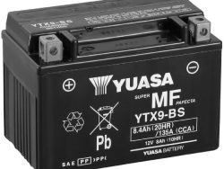 YUASA, Fahrzeugbatterie, AGM 12V/8.4Ah/135A LxBxH: 150 // 87 // 105 // S:1, AUTO & BIKE, YTX9-BS