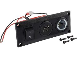 HB, Innenraumausstattung, Steckdose USB-Zigarettenanzünder 12/24V / 2-Polig, AUTO & BIKE, 51306875