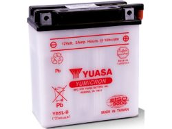 YUASA, Fahrzeugbatterie, Yumicron 12V/5.3Ah/60A LxBxH: 121 // 61 // 131 // S:0, AUTO & BIKE, YB5L-B