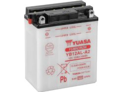 Yuasa YB12AL-A2 Motorradbatterie 12 V 12.6 Ah Poltyp: Schraubklemme Typ 8