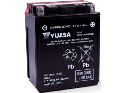 YUASA, Fahrzeugbatterie, AGM 12V/12.6Ah/210A LxBxH: 134 // 89 // 166 // S:0, AUTO & BIKE, YTX14AHL-BS