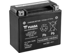 YUASA, Fahrzeugbatterie, AGM 12V/18.9Ah/310A LxBxH: 175 // 87 // 155 // S:1, AUTO & BIKE, YTX20H-BS