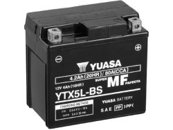 YUASA, Fahrzeugbatterie, AGM 12V/4.2Ah/80A LxBxH: 114 // 71 // 106 // S:0, AUTO & BIKE, YTX5L-BS