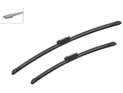 BOSCH, Scheibenwischblätter, Flachbalkenwischblatt Aerotwin 600/475mm, AUTO & BIKE, 3 397 014 774 A605S