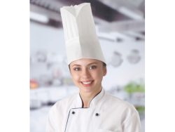 HENDI, Gastro Küchenartikel, HENDI Kochhaube Kochmütze, Produkte & Wohnen