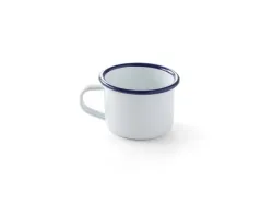 HENDI, Gastro Küchenartikel, HENDI Tasse Henkel Emaille, Produkte & Wohnen