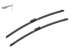 BOSCH, Scheibenwischblätter,  Wischblatt Aerotwin Paar 650/650mm, AUTO & BIKE, 3 397 007 099 A099S