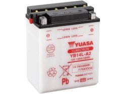 Yuasa YB14L-A2 Motorradbatterie 12 V 14 Ah Poltyp: Schraubklemme Typ 8