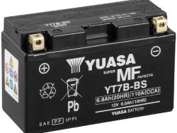 YUASA, Fahrzeugbatterie, AGM 12V/6.8Ah/110A LxBxH: 150 // 65 // 93 // S:1, AUTO & BIKE, YT7B-BS