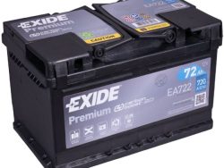 Exide, Fahrzeugbatterie,  Premium 12V/72Ah/720A LxBxH 278x175x175mm/B13/S:0, AUTO & BIKE, EA722