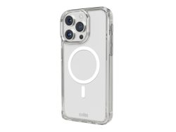 SBS, Kompatibles kabelloses Laden, Transparente steife Hülle, kompatibel mit MagSafe-Ladefunktion für iPhone 15 Pro, Produkte & Wohnen