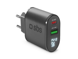 SBS, Power Delivery, 20W-Ladegerät – Power Delivery-Ladung und LCD-Bildschirm, Produkte & Wohnen